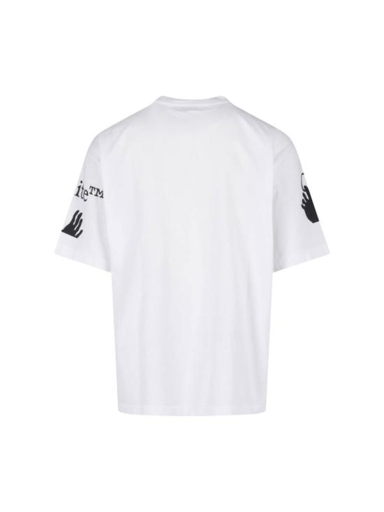 26FW 오프화이트 반팔 티셔츠 44MAA120F26J004100WHITE - OFF WHITE