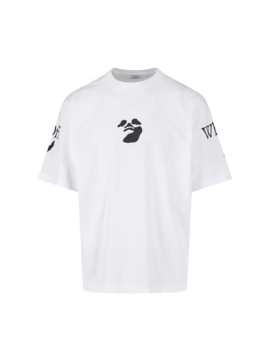 26FW 오프화이트 반팔 티셔츠 44MAA120F26J004100WHITE