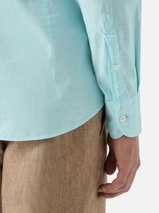 26SS 세인트바쓰 긴팔 셔츠 LCM000100424L Blue - MC2 SAINT BARTH