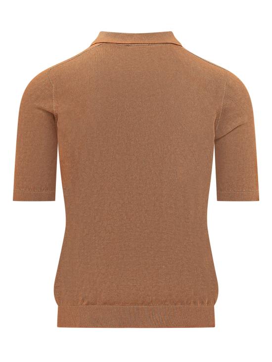 26SS 아로베시오 폴로 티셔츠 SS26F204M210305 205 PUMPKIN - AROVESCIO