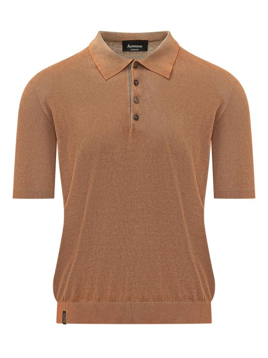 26SS 아로베시오 폴로 티셔츠 SS26F204M210305 205 PUMPKIN