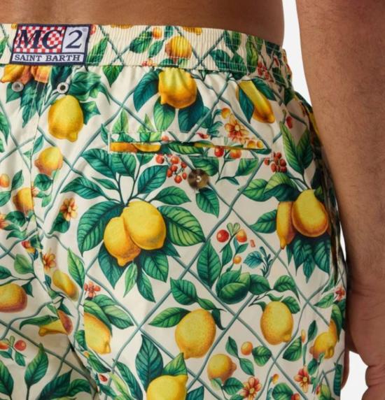26SS 세인트바쓰 스윔팬츠 LIG001307780L White - MC2 SAINT BARTH