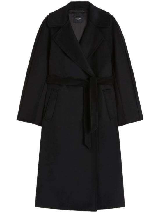 26FW 위켄드막스마라 코트 2625016021600 Black