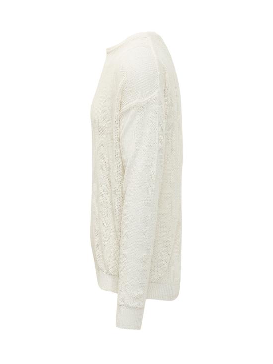 26SS 아마란토 스웨터 B9AB0032 02 NATURALE - AMARANTO
