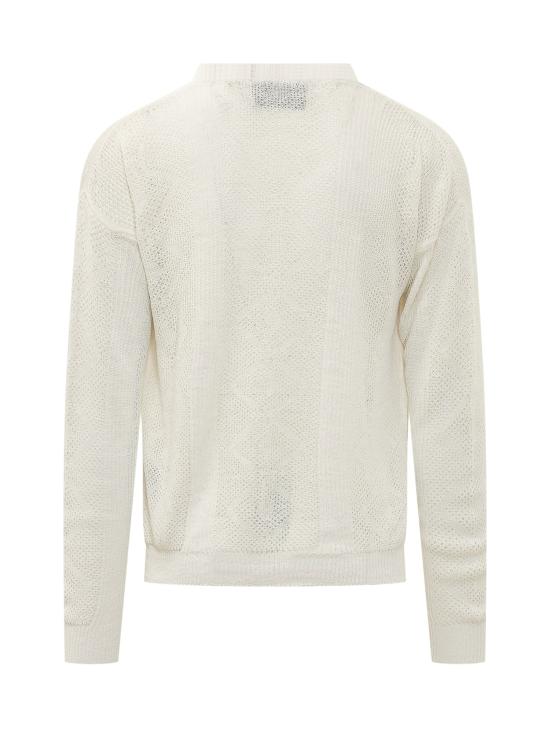 26SS 아마란토 스웨터 B9AB0032 02 NATURALE - AMARANTO