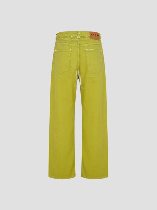26SS 마르니 스트레이트 팬츠 PUJU0320A1USCY64 PRV15 - MARNI