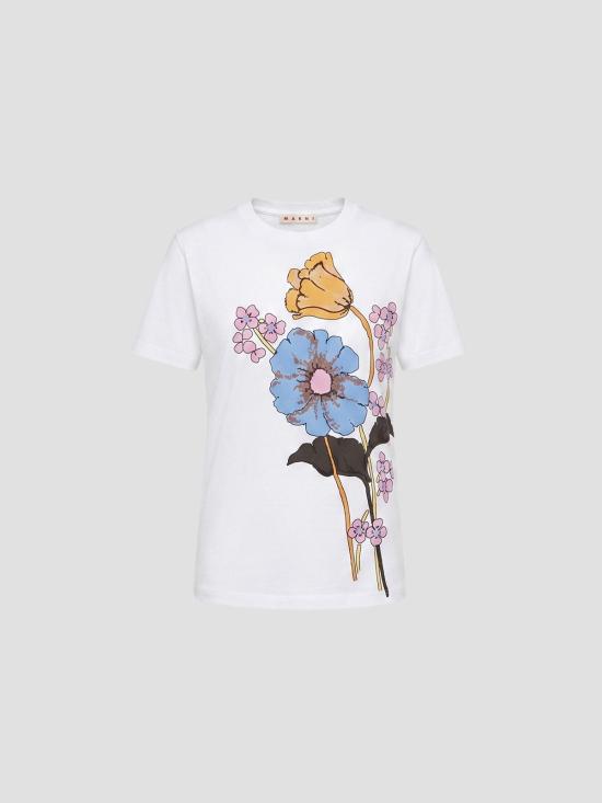 26SS 마르니 반팔 티셔츠 THJE0293PSUSCY78 PRW01