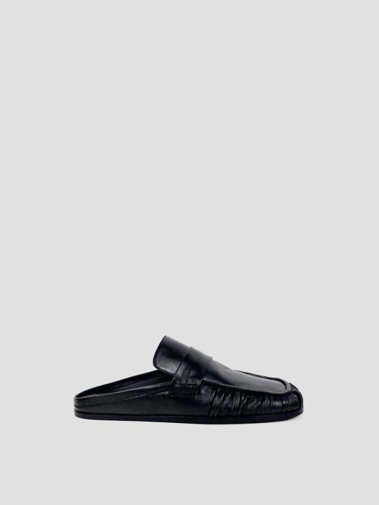 26SS 질샌더 뮬/슬리퍼 J15WX0016P4835 001 BLACK