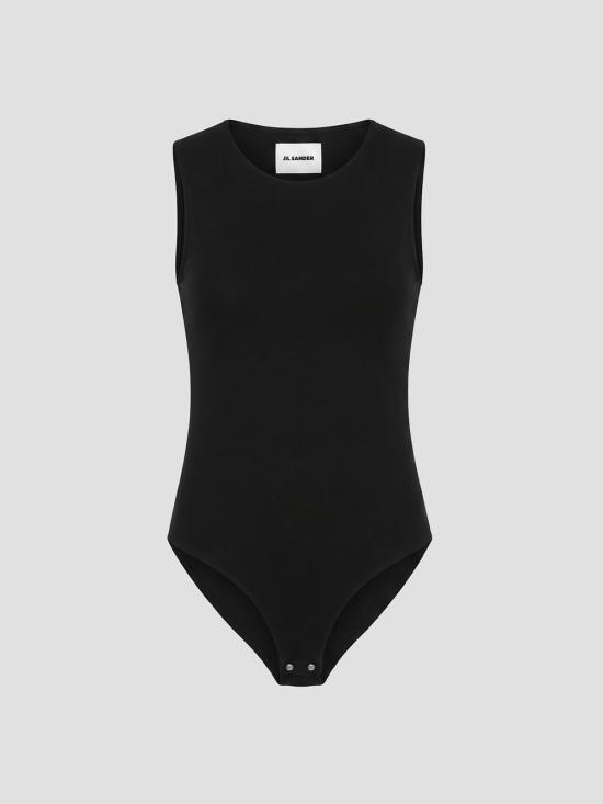 26SS 질샌더 원피스 수영복 04NC0001J65016 001 BLACK