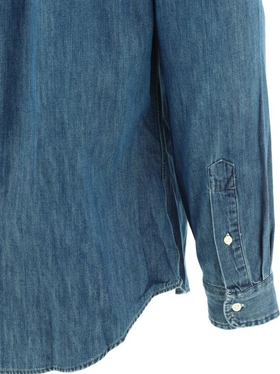 26FW 폴로 랄프로렌 포니로고 자수 데님 셔츠 710792043001DENIM Blue - POLO RALPH LAUREN