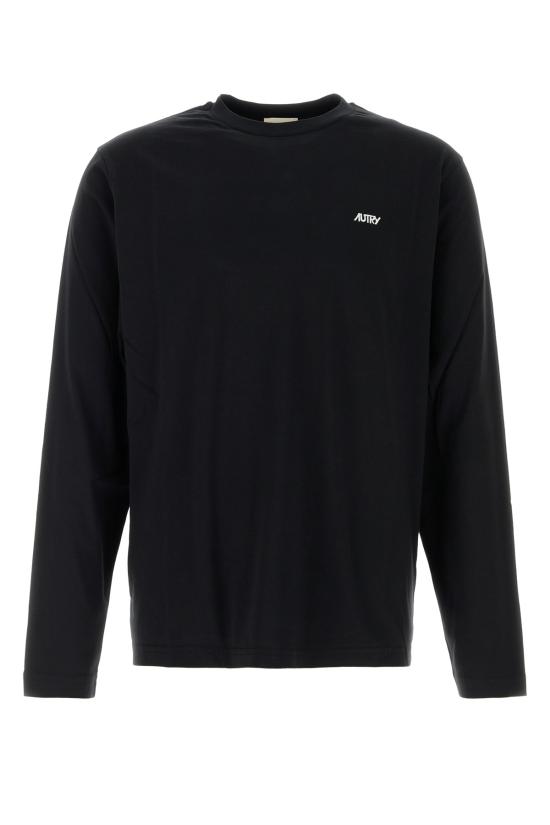 26FW 오트리 긴팔 티셔츠 LSPX 006K BLACK