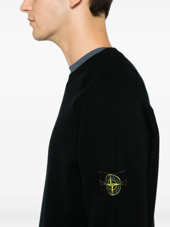 26FW 스톤 아일랜드 스웨터 L2S155100020S01A1 V0029 Nero - STONE ISLAND