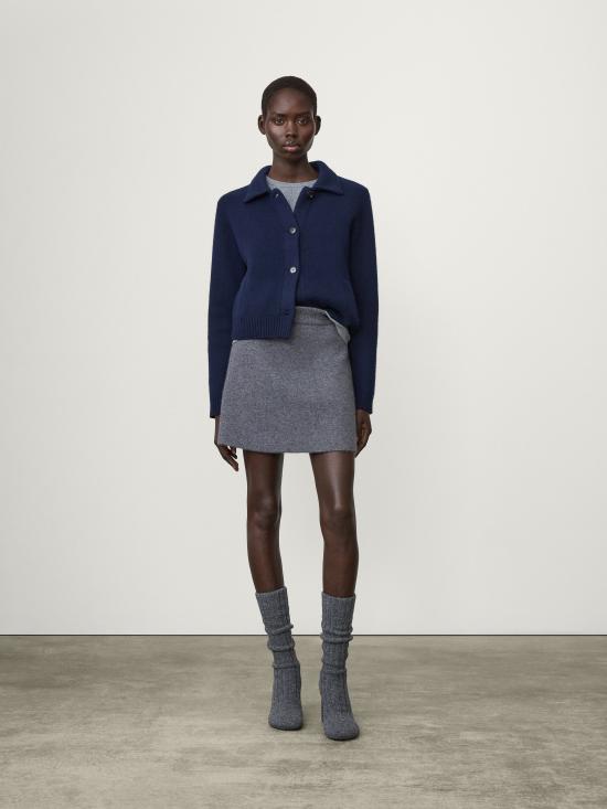26FW 리사 양 숏 스커트 2025126 GR GRIGIO - LISA YANG