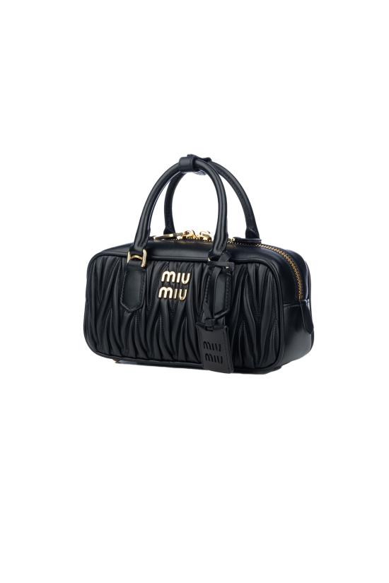 26FW 미우미우 아르카디 마테라쎄 나파 레더 백 5BB142VOONAN88 F0002 Nero - MIU MIU