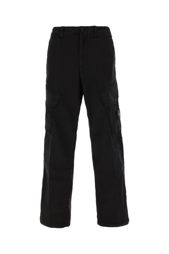 26FW 스톤 아일랜드 스트레이트 팬츠 S153100003S0A10 V0029 BLACK