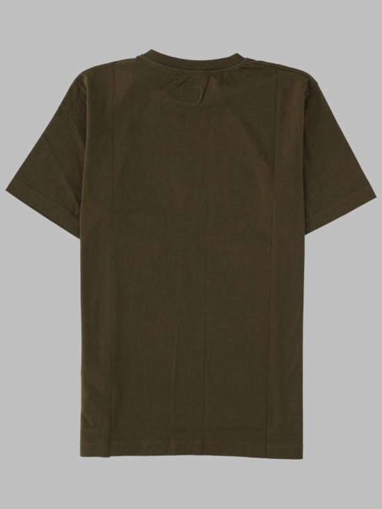  [주니어] 씨피 컴퍼니 티셔츠 12CKTS057C00T 6259W683 GREEN - C.P. COMPANY