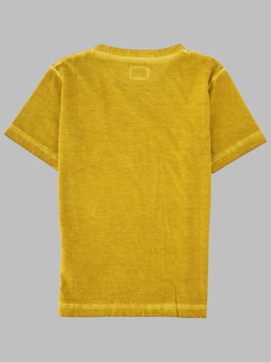  [키즈] 씨피 컴퍼니 티셔츠 12CKTS062B00K 5697S239 YELLOW - C.P. COMPANY