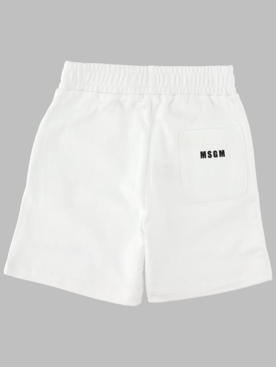  [키즈] 엠에스지엠 쇼츠/버뮤다 MS029069K 001 WHITE - MSGM