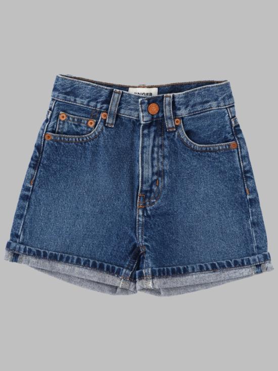  [키즈] 핑거 인 더 노즈 데님 숏팬츠 CO 1081K 233 BLUE