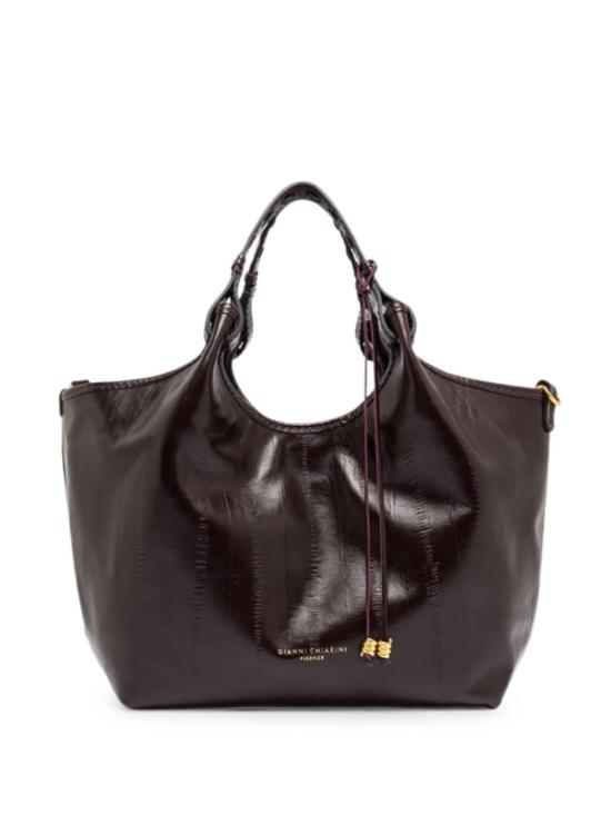 26FW 지아니 끼아리니 토트백 BS12679 EELPSLY14601 Antique ruby