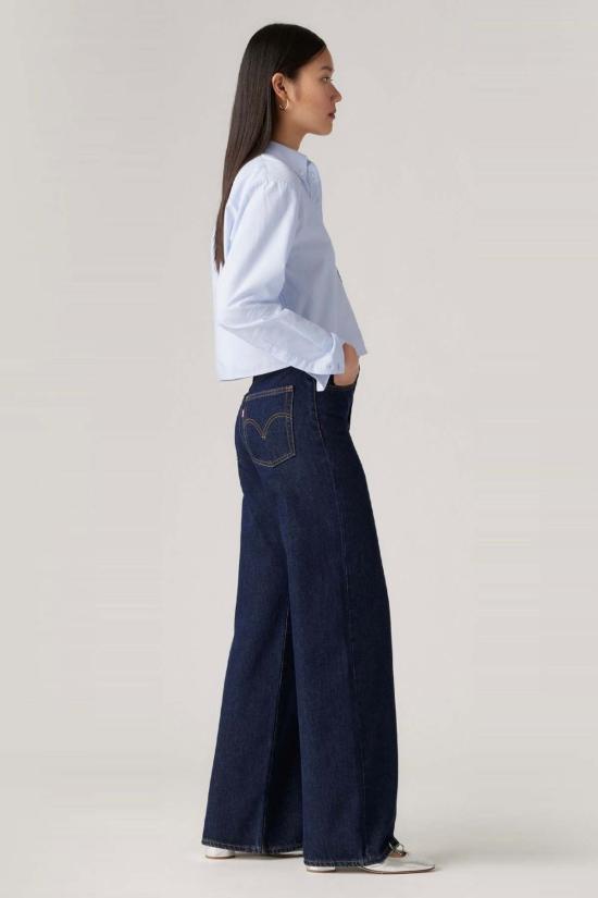  리바이스 데님 팬츠 립케이지 와이드 레그 쉐이디드 뷰 - LEVI'S