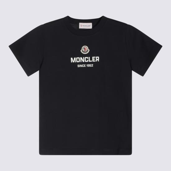 26FW [키즈] 몽클레어 티셔츠 L29548C00011 89AFV778 Navy