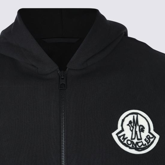 26FW 몽클레어 후드 티셔츠 L20918G00027 899V4999 Black - MONCLER