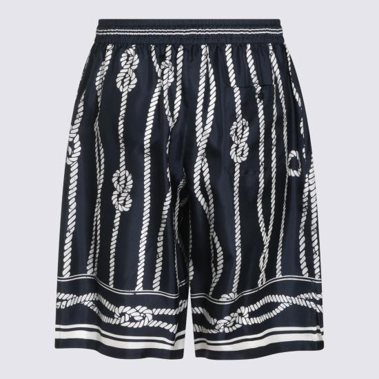 26FW 돌체앤가바나 숏팬츠 GV37AT HI143HB6EZ Navy - DOLCE & GABBANA