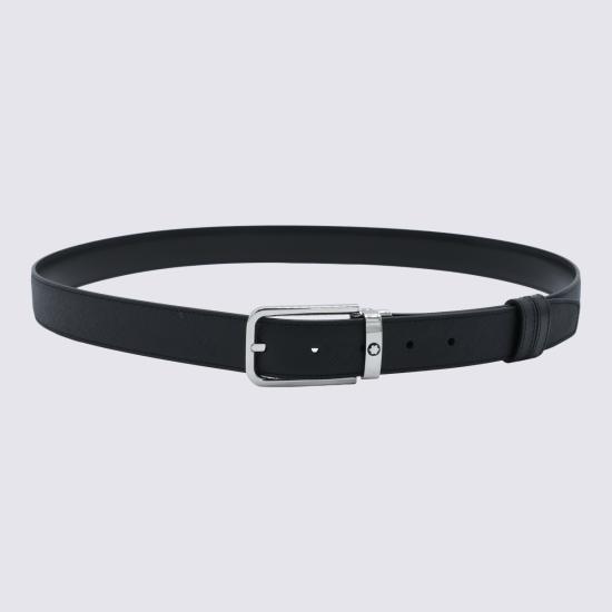 26FW 몽블랑 가죽 벨트 223409 BLACK