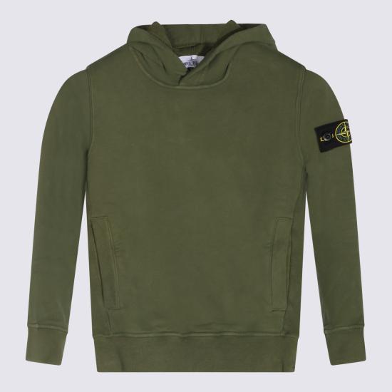 26FW [키즈] 스톤 아일랜드 티셔츠 L2S166100003 S0A20V005G MILITARY GREEN