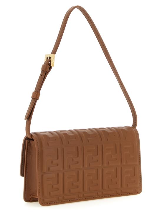 26FW 펜디 바게트 체인 지갑 8M0498AAJDF1UJK Brown - FENDI
