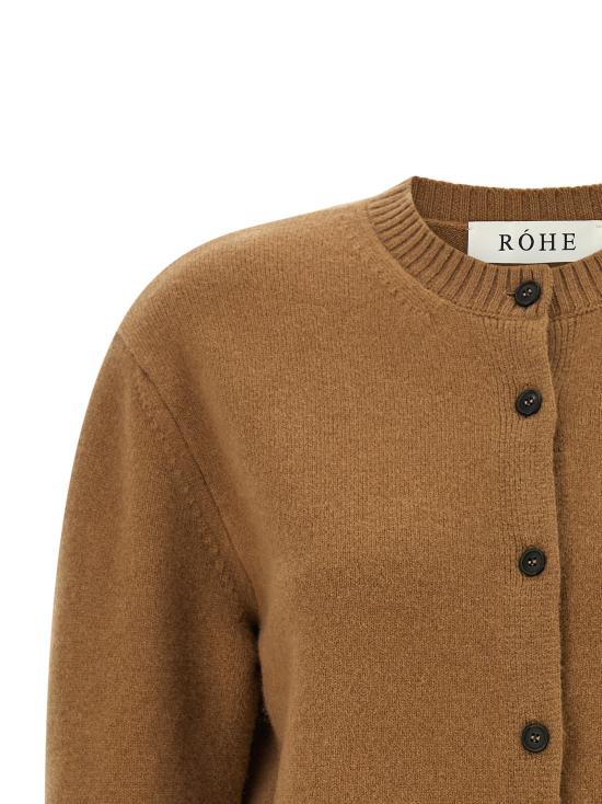 26FW 로에 가디건 42023358260 Brown - ROHE