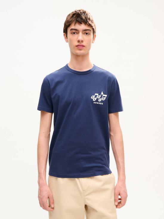 26FW 겐조 반팔 티셔츠 FG65TS1614SG 79 Blu - KENZO