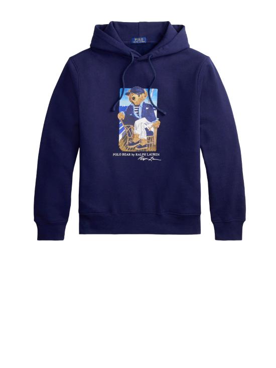 26FW 폴로 랄프로렌 후드 티셔츠 710B21811 001 NEWPORT BEAR NEWPORT NAVY
