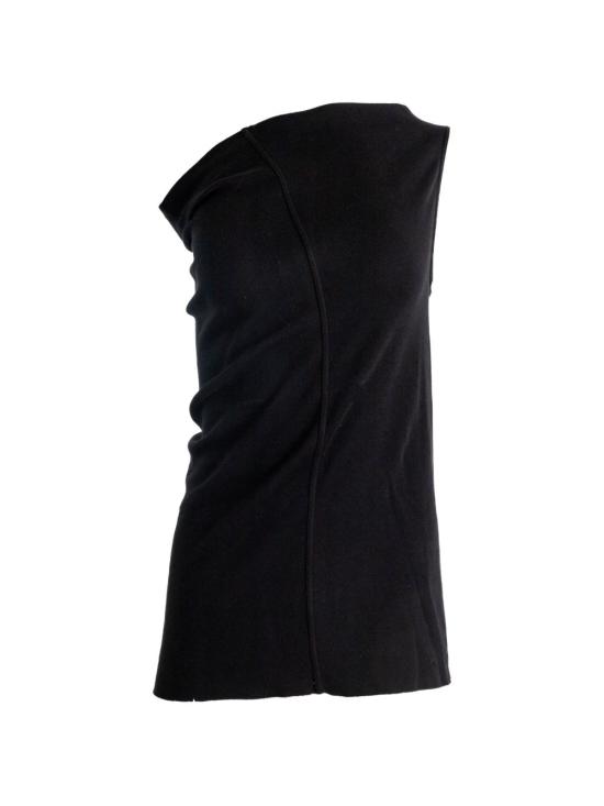 26FW 릭 오웬스 민소매 티셔츠 RP02F5138 JDC09 BLACK - RICK OWENS