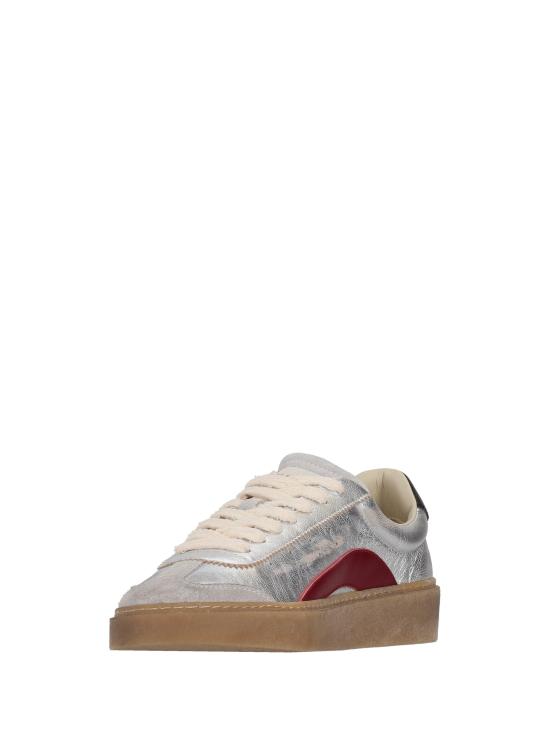 26FW 디스퀘어드2 스니커즈 SNM049823809087 M4315 SILVER BORDEAUX BLACK - DSQUARED2