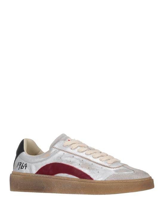 26FW 디스퀘어드2 스니커즈 SNM049823809087 M4315 SILVER BORDEAUX BLACK - DSQUARED2