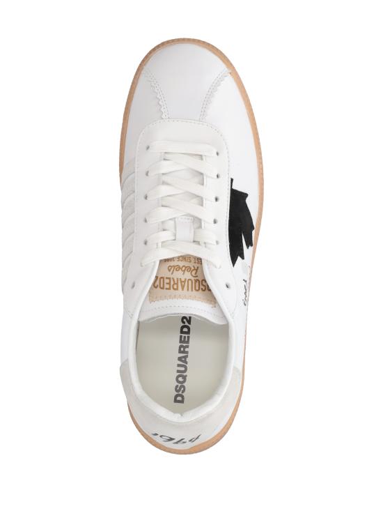 26FW 디스퀘어드2 스니커즈 SNM046818908285 M1467 WHITE BLACK WHITE - DSQUARED2