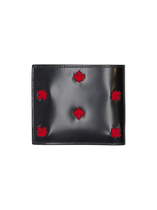 26FW 디스퀘어드2 남성지갑 WAM008324909060 M002 BLACK RED - DSQUARED2