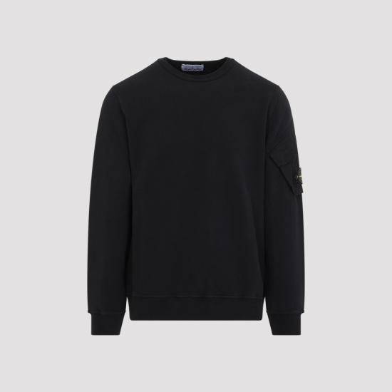 26FW 스톤 아일랜드 후드 티셔츠 L2S156100015 S0A20 V0029 BLACK