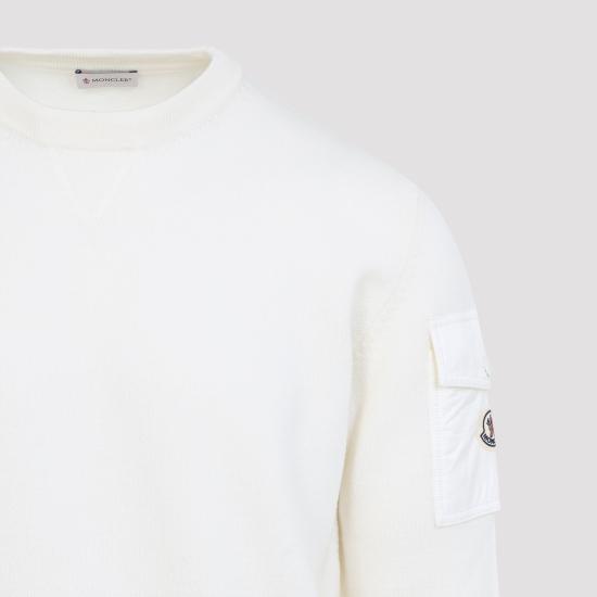 26FW 몽클레어 스웨터 L20919C00001 M1131 034 NATURAL - MONCLER