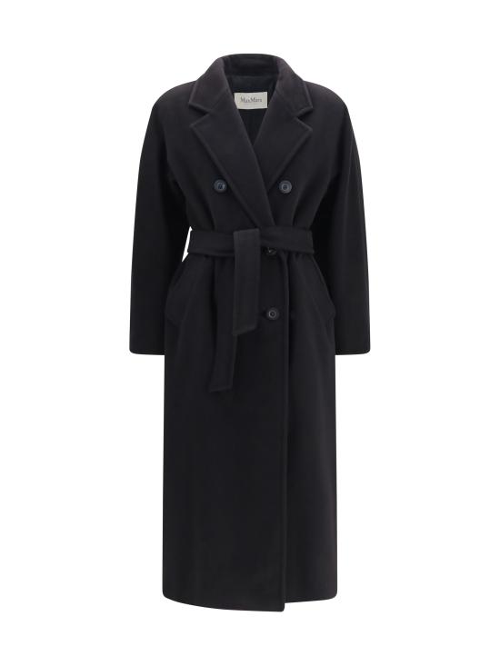 26FW 막스마라 코트 2621018010600 003 BLACK