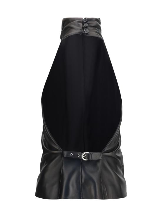 26FW 케이트 민소매 티셔츠 24871012 200 BLACK - KHAITE