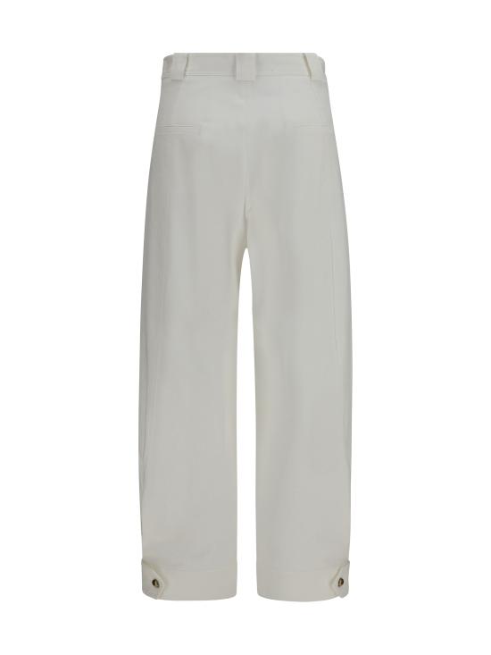 26FW 막스마라 스트레이트 팬츠 2621136111600 013 WHITE - MAX MARA