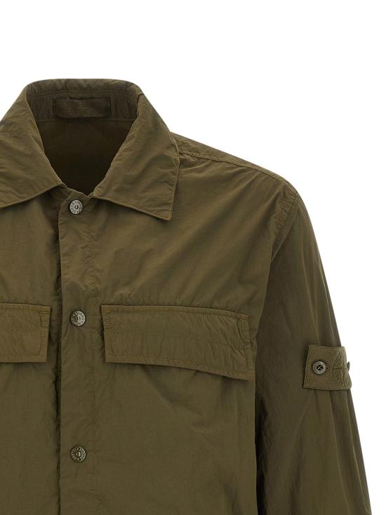 26FW 스톤 아일랜드 긴팔 셔츠 L2S151200044S00F6V0054 Green - STONE ISLAND