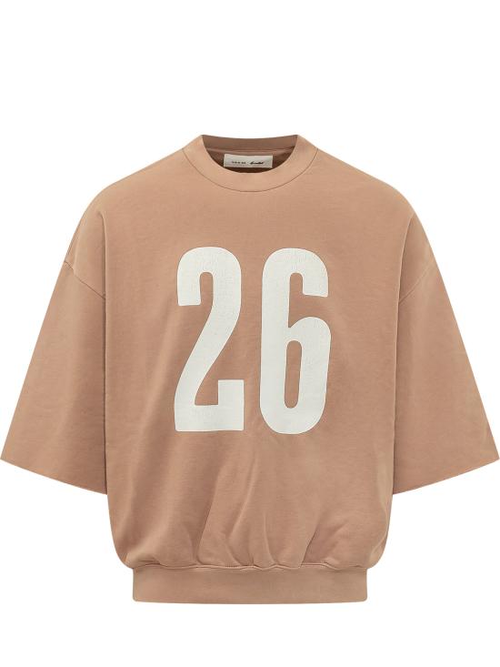 26FW 피어오브갓 반팔 티셔츠 RW00294 0147 WASHED GINGER