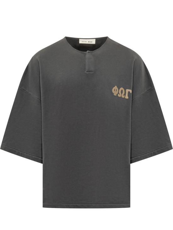 26FW 피어오브갓 반팔 티셔츠 RW00392 0146 WASHED IRON GREY