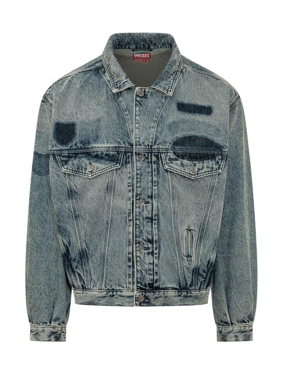 26FW 디젤 데님 자켓 A233150IFBV 01 DENIM