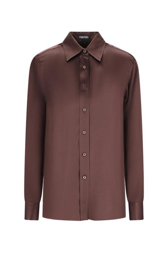  톰포드 셔츠 CA3266FAX1191 BROWN