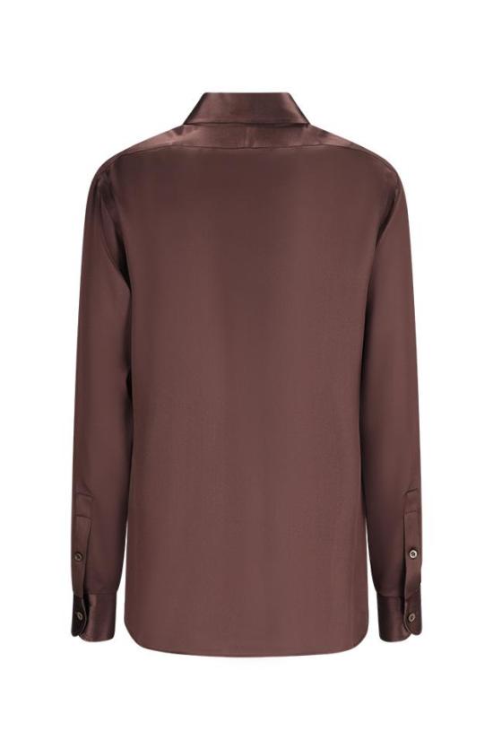  톰포드 셔츠 CA3266FAX1191 BROWN - TOMFORD